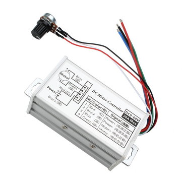 PWM DC 9V 12V 24V 48V 60V 20A Stepless Variable Speed Pulse Width Motor Speed Regulation Switch Spee