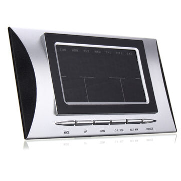 H102DC-color Color Table Clock Electronic Thermometer Weather Display Multifunctional Desk Calendar