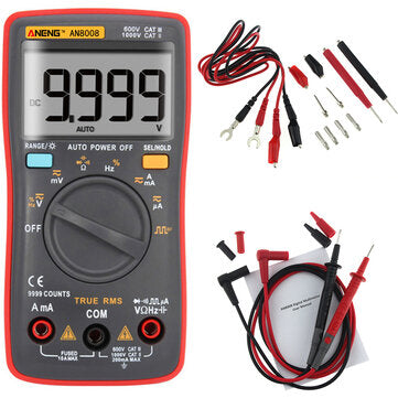 ANENG AN8008 True RMS Wave Output Digital Multimeter AC DC Current Volt Resistance Frequency Capacit