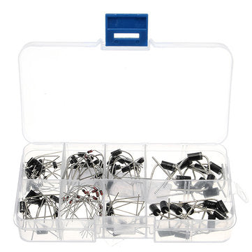 100 Pcs Diodes Kit Rectifier Schottky 1N4007 1N4148  1N5817 1N5408 1N5822 1N5399 FR107 FR207 In Comp