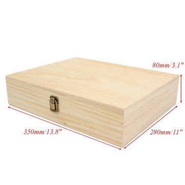 72 Grids Wooden Bottles Box  Container Organizer Storage for Essential Oil Aromatherapy