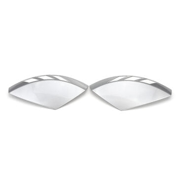 1 Pair Chrome Silver Rear View Mirror Cap Cover Add on Side Mirror Car Modification For AUDI A3 8V S