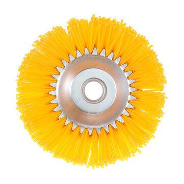 Drillpro 200mm Nylon Trimmer Head Bowl Type Grass Brush Cutter Weeding Brush Wheel for Lawnmower