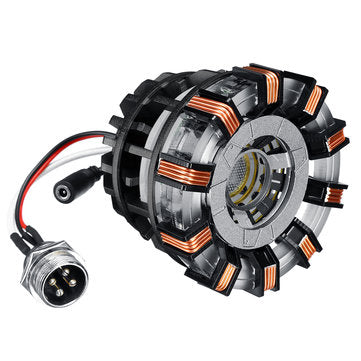 MK2 Acrylic Remote Ver. Tony ARC Reactor Model DIY Kit USB Chest Lamp Remote Control Illuminant LED