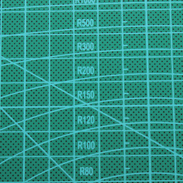 Double Sided Green Cutting Mat Board A4 Size Pad Model Healing Design Craft Tool