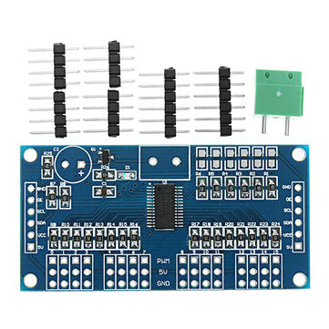 5pcs 16 Road PWM/Servo/Steering Gear Drive Plate Controller Module Robot IIC PCA9685