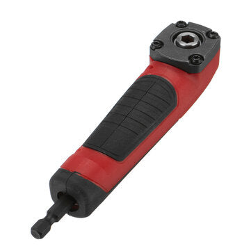 1/4 Inch Hex Shank Right Angle Attachment Adapter Right Angle Drill Driver Screwdriver Extension Hol
