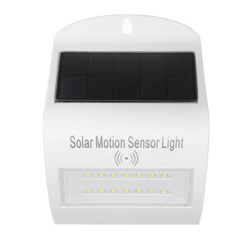 3W Solar Powered 14 LED Radar Motion Sensor Wall Light Waterproof Outdoor Garden Security Lamp