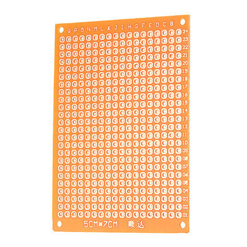 5pcs DIY 5x7 Prototype Paper PCB Universal Experiment Matrix Circuit Board