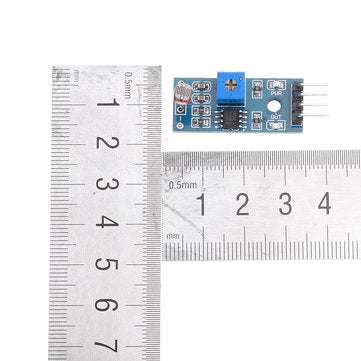50pcs 4pin Optical Sensitive Resistance Light Detection Photosensitive Sensor Module Geekcreit for A