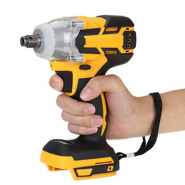 1/2Inch 18V 520Nm Cordless Impact Wrench Driver Brushless Motor Stepless Speed Electric Wrench Adapt