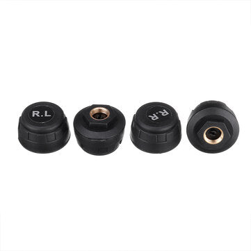 TY-1 Tire Pressure Monitor System Real-time Tester LCD Screen with 4 External Sensors Auto Power On
