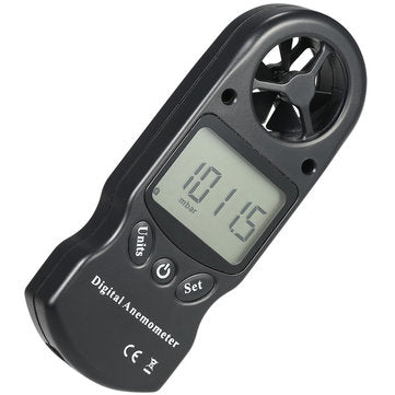8 in 1 Handheld Digital Anemometer Wind Speed Temperature Humidity Tester Wind Chill Heat Index Dew