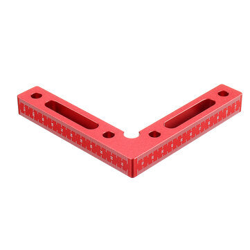 Drillpro All Metric Aluminium Alloy 90 Degree 120x120mm Precision Clamping Square Woodworking L-Shap