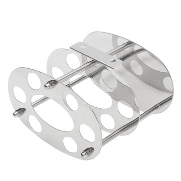 Stainless Steel Wall Mount Toothbrush Toothpaste Holder Bathroom Razor Organizer