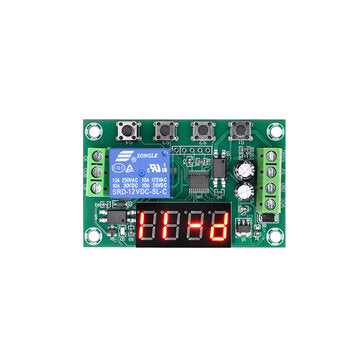XH-M263 DC12V Relay Module Delay Timing Pulse Cycle Power Off Trigger Time Control Circuit Switch