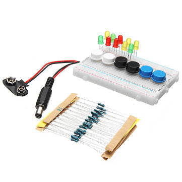 Basic Starter Kit UNO R3 Mini Breadboard LED Jumper Wire Button With Box For Geekcreit for Arduino -