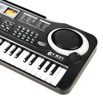 Standard 61 Keys  Children Electronic Piano Keyboard with External Speaker Microphone Supports Singi