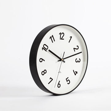 Time Aesthetics C lassic Wall Clock Silent Art Clock Non Ticking Excellent Accurate Sweep Movement M