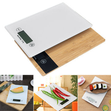 Digital Electronic Scale Food Diet Balance Weight Measure MAX.1g/5kg (COLOR.: WHITE)