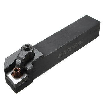 Drillpro 4pcs MCMNN1616H12 MCGNR1616H12 MCMNN1616H12 MCGNL1616K12 Lathe Turning Tool Holder with 10p