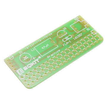 10Pcs DIY FLA-1 Simple Flashlight Circuit Board Electronic Kit
