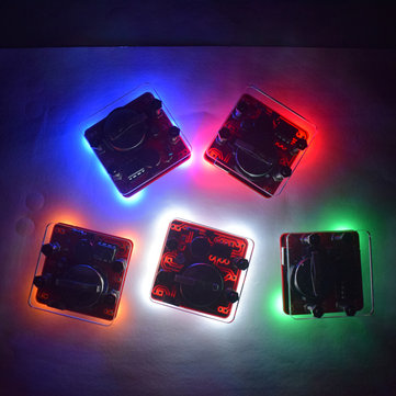 3Pcs Geekcreit DIY Shaking Red LED Dice Kit With Small Vibration Motor