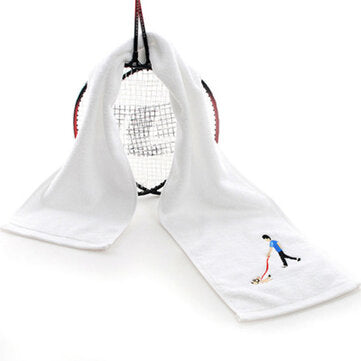 Cotton Sports Quick-Drying Towel Yoga Fitness Towel Sweat-Absorbent And Quick-Drying (COLOR1: #2)