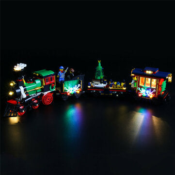 YEABRICKS DIY LED Lighting Light Kit for Lego 10254 Christmas Holiday Car Building Blocks Lighting A