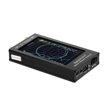 NanoVNA-F Portable Handheld Vector Network Analyzer SWR Meter 50KHz-1000MHz 4.3 Inch IPS TFT Digital