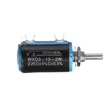 WXD3-13-2W Precision Potentiometer 2.2K 2.2K Ohm Wirewound Multi-Turn Potentiometer