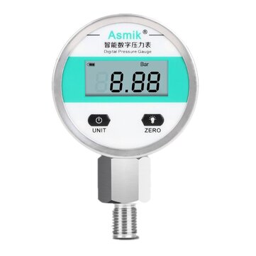0-0.6Mpa/0-2.5Mpa Digital Pressure Gauge Stainless Steel Precision Water Pressur... (TYPE: 0-0.6MPA)