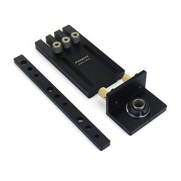 Dowelling Jig Set Aluminium Alloy 3 In 1 Woodworking Dowel Drilling Position Jig Drilling Guide Kit
