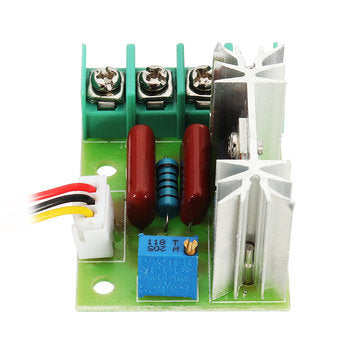 10pcs 2000W Thyristor Governor Motor 220V Regulating Dimming Thermostat Module External Potentiomete