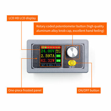 XYS3580 DC DC Buck Boost Converter CC CV 0.6-36V 5A Power Module Adjustable Regulated Laboratory Pow