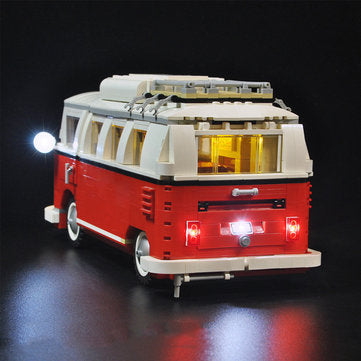 Updated LED Light Lighting Kit For LEGO 10220 T1 Campingbus VW CAMPER VAN Bricks