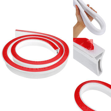 60/90/120/150/200cm Bathroom/Kitchen Shower Water Barrier silicone Dry And Wet Sepa... (SIZE: 150CM)
