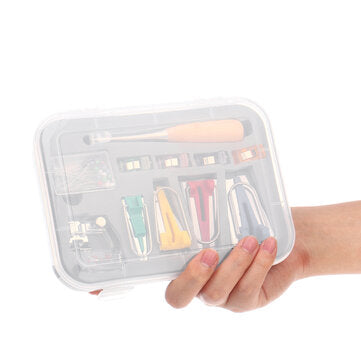 11 Piece Set DIY Home Patchwork Manual Pull Tube Tape Maker Kit Binder Tool for Sewing Craft
