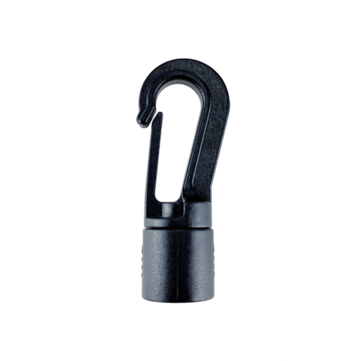BSET MATEL 4PCS Kayak Plastic Buckle Bungee Shock Tie Cord Hook Quick Connect Rope Terminal Hanging