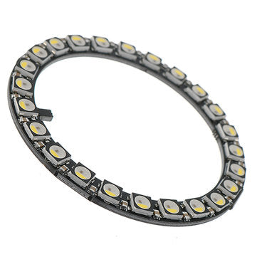 Ring 24x 5050 RGBW LED 4500K With Integrated Driver Natural White Module Board Geekcreit for Arduino