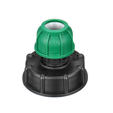 S60x6 1/2`` 3/4`` 1`` IBC Tank Drain Adapter Thread Outlet Tap Water Connector Rep... (SIZE 3: 25CM)