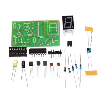 DIY Digital Display LED Logic Pen Electronic Kit High and Low Level Test Circuit Soldering Practice