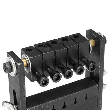 5 Size Holes Black Manual Cable Wire Strippers Machine for 1-30mm Diameter Wires