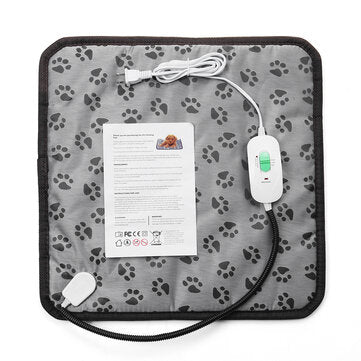 Pet Electric Heater Mat 2 Gears Fast Heating Cat Dog Mat Winter Warmer (PLUG: EUPLUG)