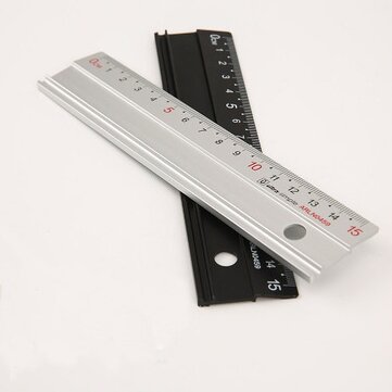 Set Ruler Student Stationery Set Aluminum Ruler Four-piece Painting Set