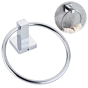 Stainless Steel Silver Toilet Towel Storage Holder Wall Mounted Bathroom Rack