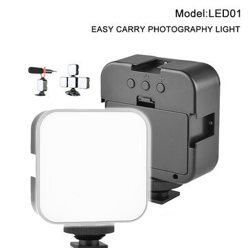 YELANGU LED01 Fill Light Hoop Lamp 6500K LED Video Light for Camera / Video Camcorder For DSLR Camer