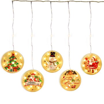 USB Hanging 3D Christmas LED String Light Novelty Decorative Light with Remote Control for Festival