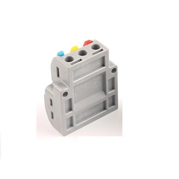 10PCS 3 in 6 out Quick Wire Connector PCT SPL Universal Wiring Cable Connectors Push-in Conductor Te
