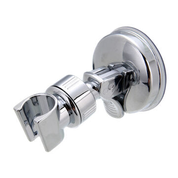Universal Adjustable Hand Shower Holder Suction Cup Holder Full Plating Shower Rail Head Holder Bath
